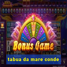 tabua da mare conde